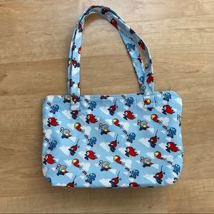 Avengers Marvel Printed Tote Bag Handbag Ironman Spiderman Captain America